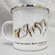 Кружка эмалированная (металлическая), 330 мл. 